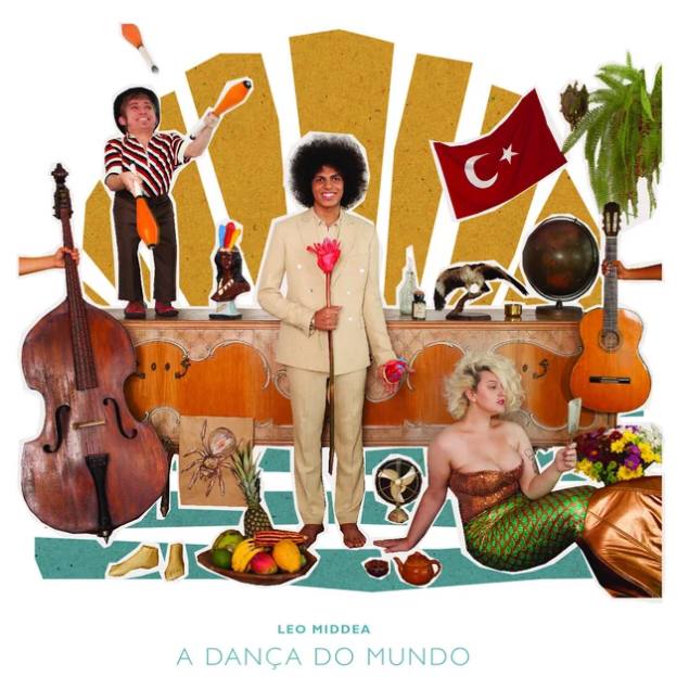 capa do albúm a dança do mundo do cantor leo middea